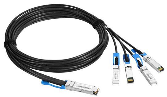 100G QSFP28 to 4SFP28 DAC direct attach cable